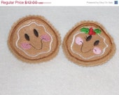 Christmas in July Sale Christmas gingerbread sucker covers set of 6 Perfect stocking stuffers or school Christmas party treats Il_170x135