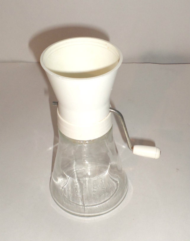 Vintage ANDROCK Nut Grinder Food Mill Hand Held Nut