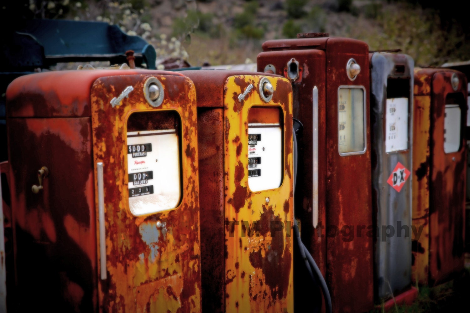 Antique Gas Pumps Automotive Art Old Gas Pumps by turquoisemoon