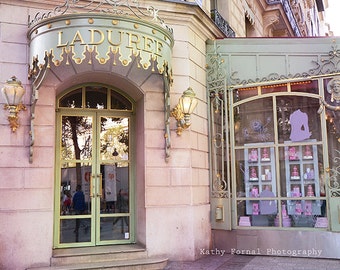 Paris Photography, Laduree French Patisserie, Laduree Paris Bakery, Paris Macarons Bakery Shop, Paris Prints, Paris Bakery Macaron Tea Shop