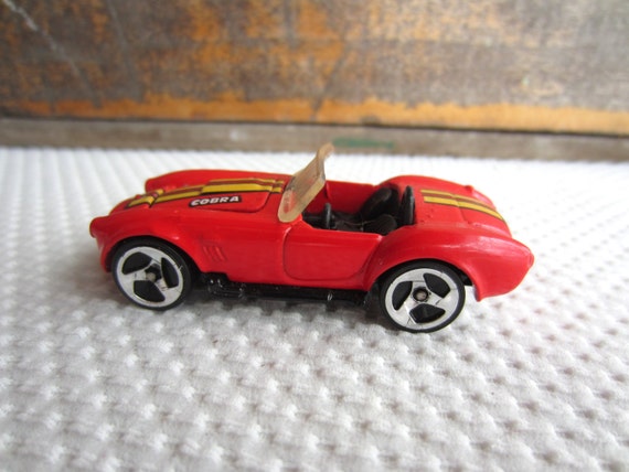 Items Similar To Vintage 1982 Hot Wheels Cobra Red Racing On Etsy