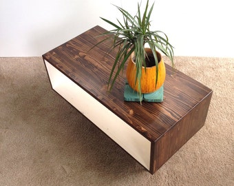 FREE SHIPPING!!! The Willow Handmade Coffee Table Mid Century Modern Coffee Table