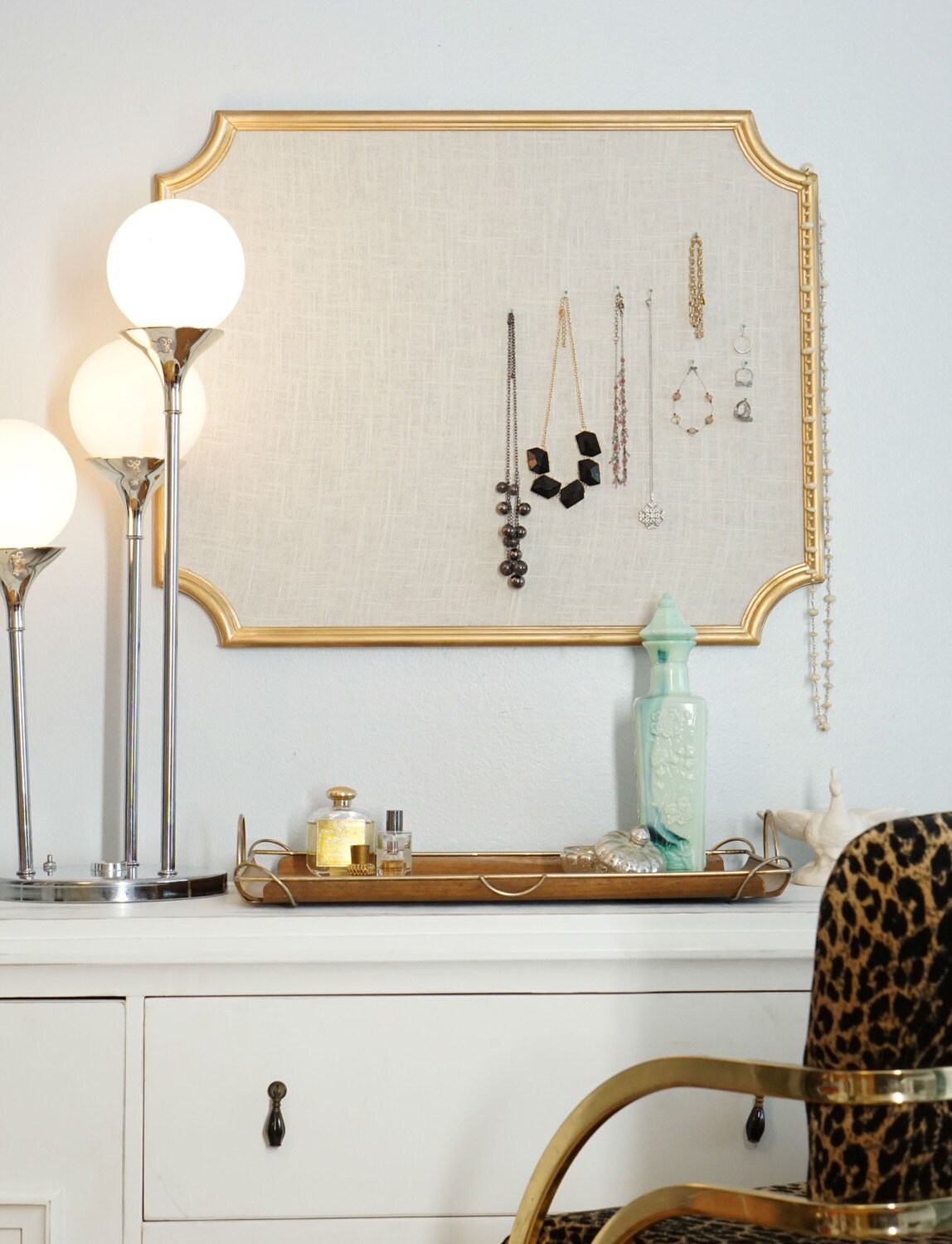 22 x 35 Custom Framed Cork Board by PavonaInteriors on Etsy