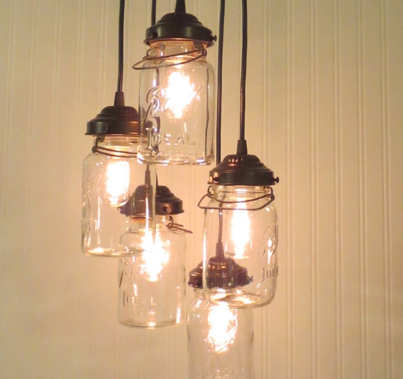 chandelier it Add favorites jar  it vintage canning to your lampgoods revisit later. to by