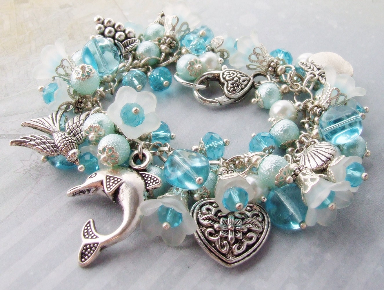 APHRODITE Charm Bracelet Greek Goddess of Love Passion