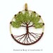 Peridot Tree of Life Pendant 004
