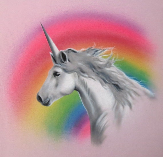 airbrush unicorn shirt