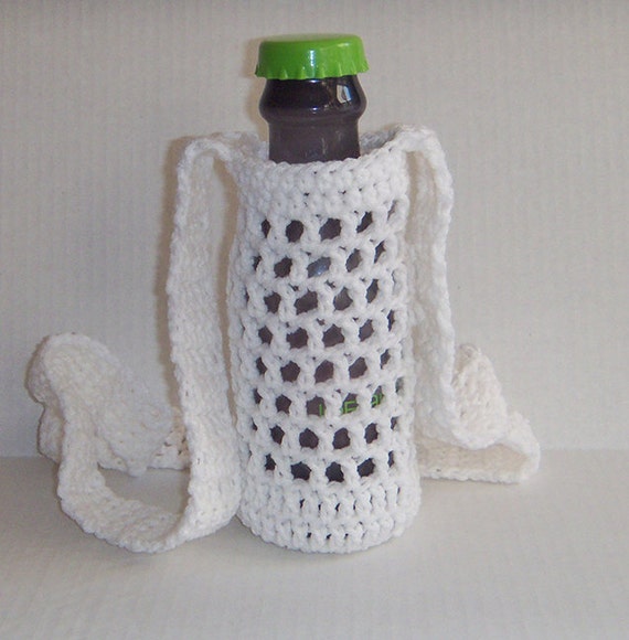 Download Crochet Water bottle Holder Water Bottle Cozy Festival Water