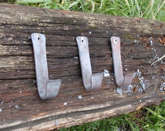 Custom Finish Wall Hooks // Blacksmith Made // Metal Hooks // Wall Hook // Primitives // Rustic Hardware // Restoration Hardware
