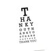 Eye Chart Card.Happy Birthday.Eye Chart.Eye Chart Card.Paper