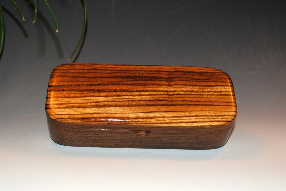 Handmade Wooden Pen Box Desk Box Gift Presentation by BurlWoodBox