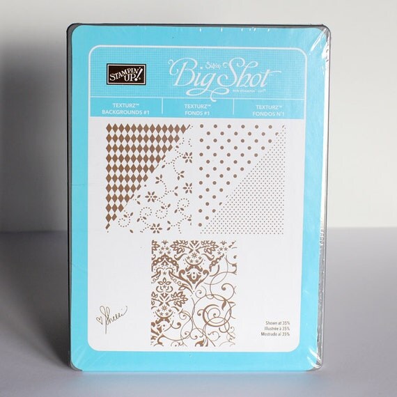 Embossing Texture Plates Scrabooking Stampin Up Sizzix Big