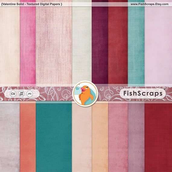 Background Papers (Valentine - Solids) - Background Images - Printable Papers Il_570xn