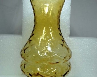 From the 1960's Amber Glass Lamp Shade Home and Garden Lighting Accessories Lamp Shades