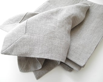 Linen Napkin, 20"X 20" Cloth Napkins, Modern Dinner Napkin, Table Napkins, Flax Linen
