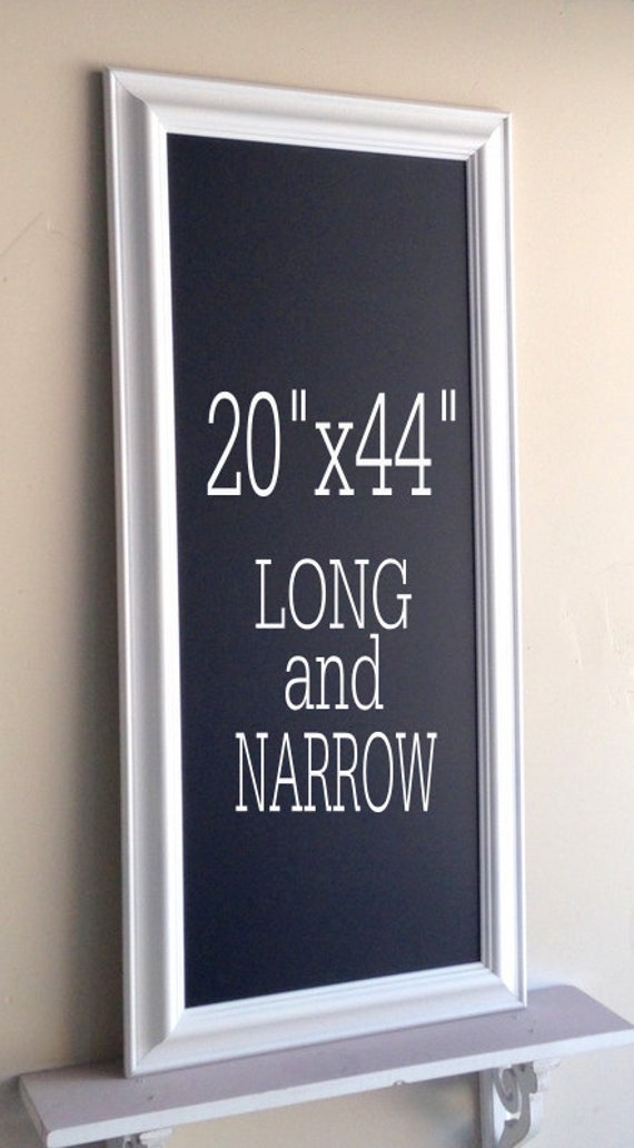 Modern CHALKBOARD Narrow Kitchen Chalk Board by ShugabeeLane