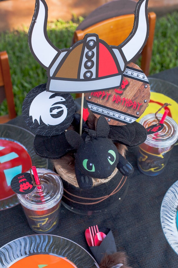 How to Train Your Dragon VIking Printable Party - INSTANT DOWNLOAD Il_570xn