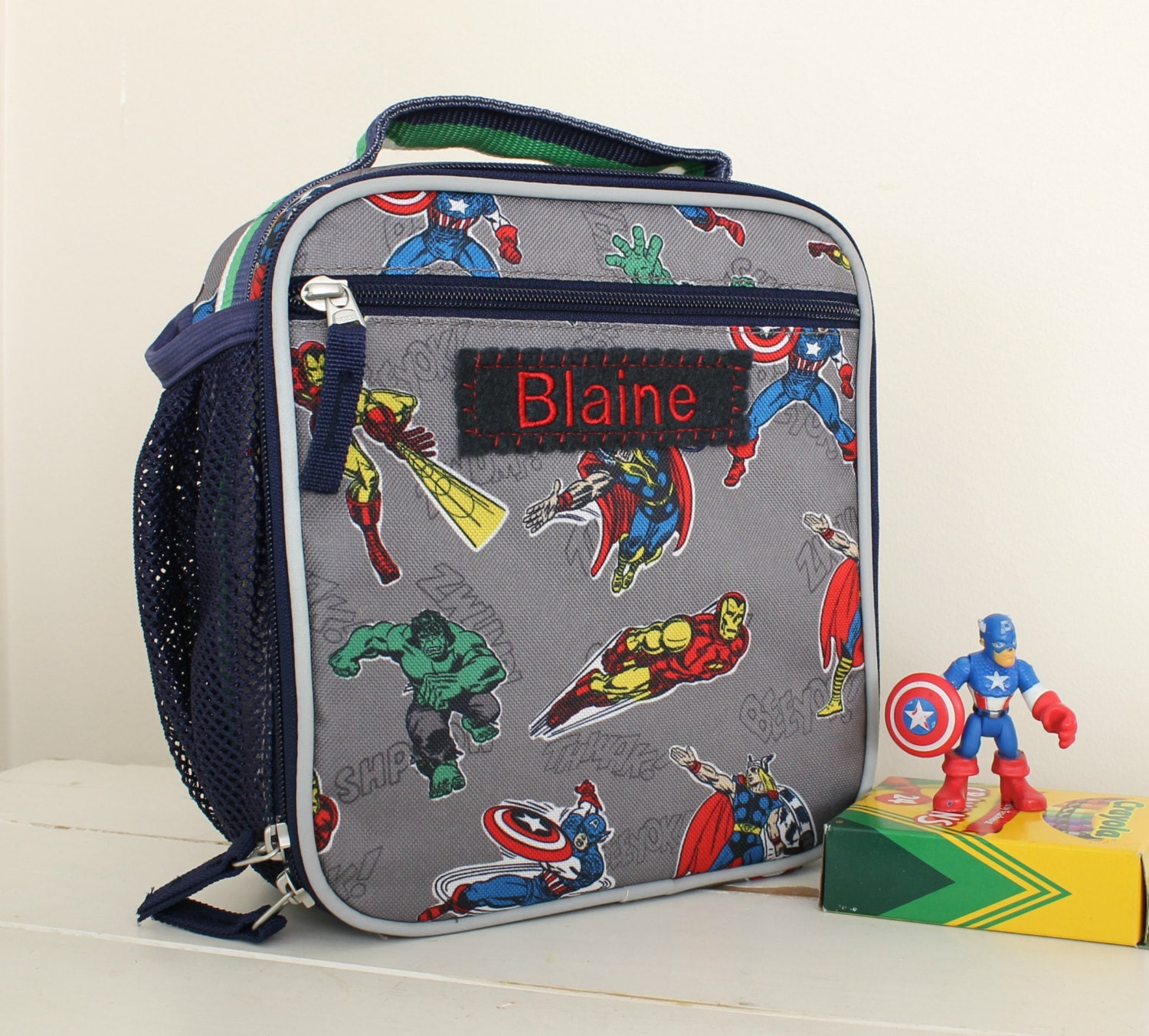 Marvel Superheroes Lunch Box Personalized Pottery Barn