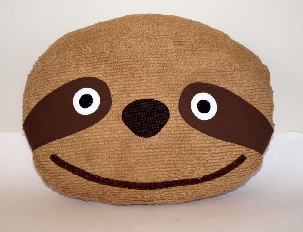 sloth pillow plush