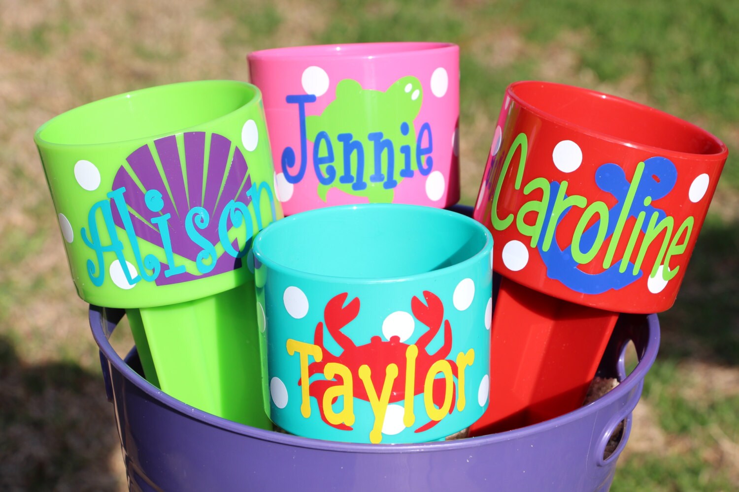 Beach Spiker Personalized Beach Cup Holder Drink Holder