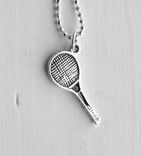 Tennis Necklace Tennis Jewelry Tennis Racket Necklace