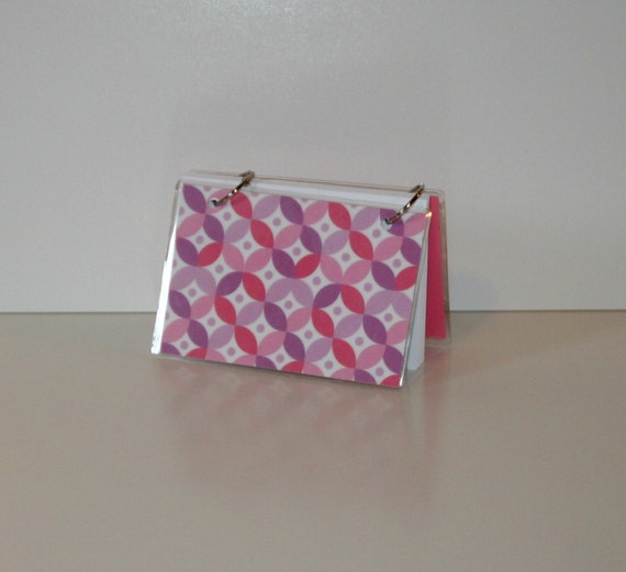 Index Card Binder 4 x 6 Index Card Holder Personalized