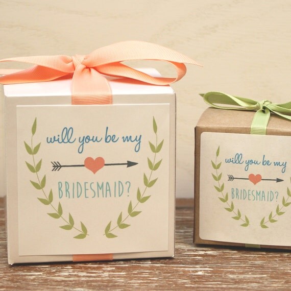 my be Bridesmaid? Gift be   Maid Boxes my // gift you boxes  of Be My bridesmaid Will You Will