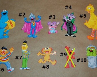 Sesame Street Chipboard