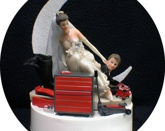 Snap on wedding cake topper