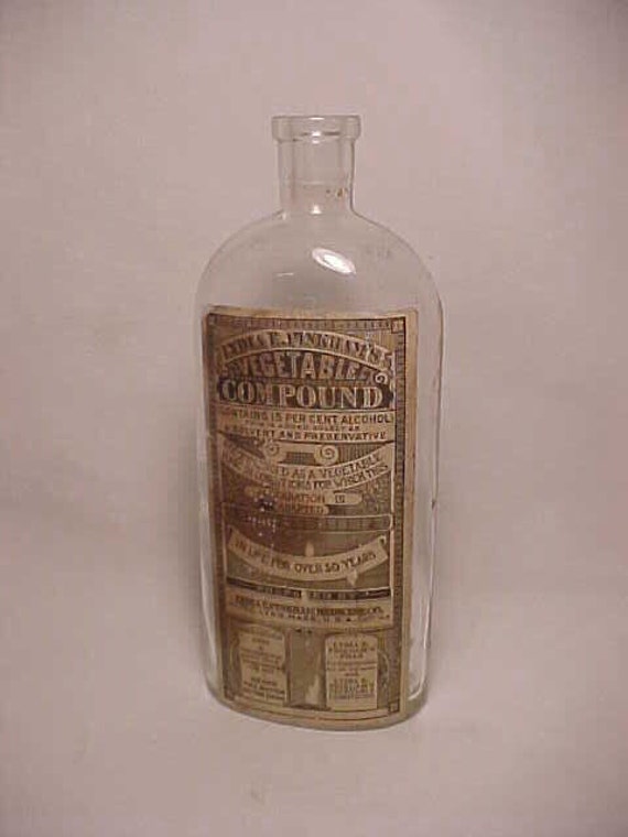 c1920s Lydia E. Pinkham's Vegetable Compound Lynn Mass.