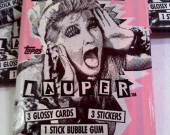 Cyndi Lauper Trading Cards