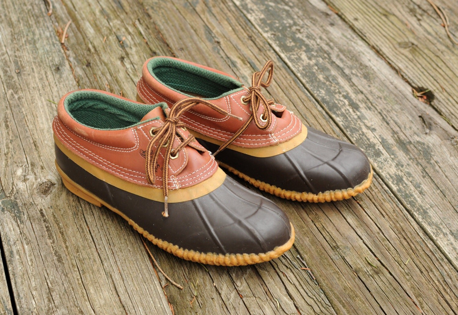 suede boots in rain