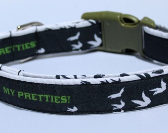 Flying Monkeys Dog Collar Size XS, S, M & L