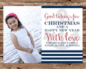 DIY Printable Nautical Christmas Holiday Card with photo Il_170x135