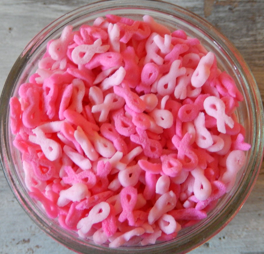 Sprinkles 6 oz Pink Ribbon Breast Cancer by SimplyBakingSupplies