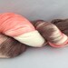 Elizabeth Bennet, Jane Austen inspired colorway, Handpainted Silk/Merino Lace Yarn