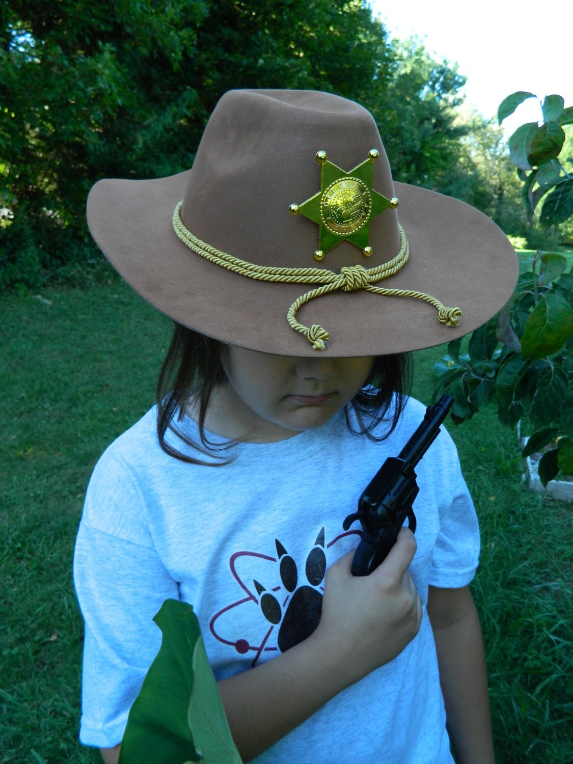 Carl Grimes Hat The Walking Dead Sheriff Rick Costume