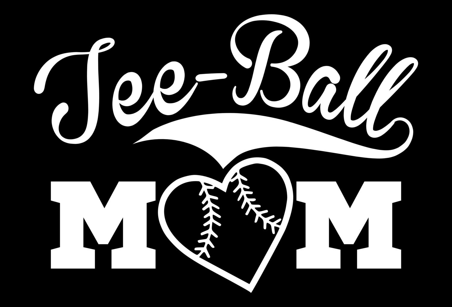 Download Tee-Ball Mom Vinyl Decal Sticker by AutumnDesigns2000 on Etsy