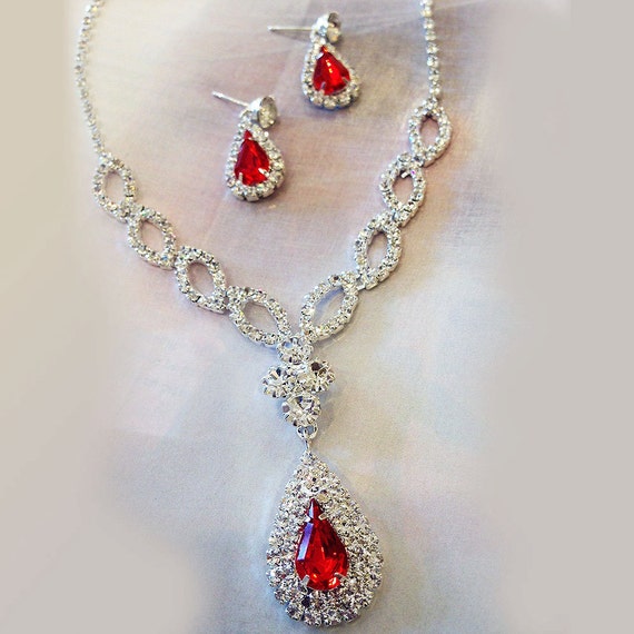 Wedding jewelry set bridesmaid jewelry set Bridal necklace