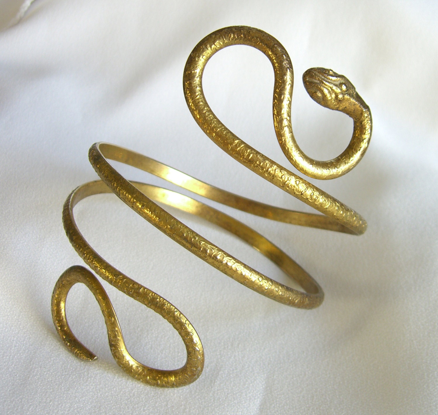 vintage snake arm cuff egyptian revival style cleopatra arm vintage snake arm cuff egyptian revival style cleopatra arm
