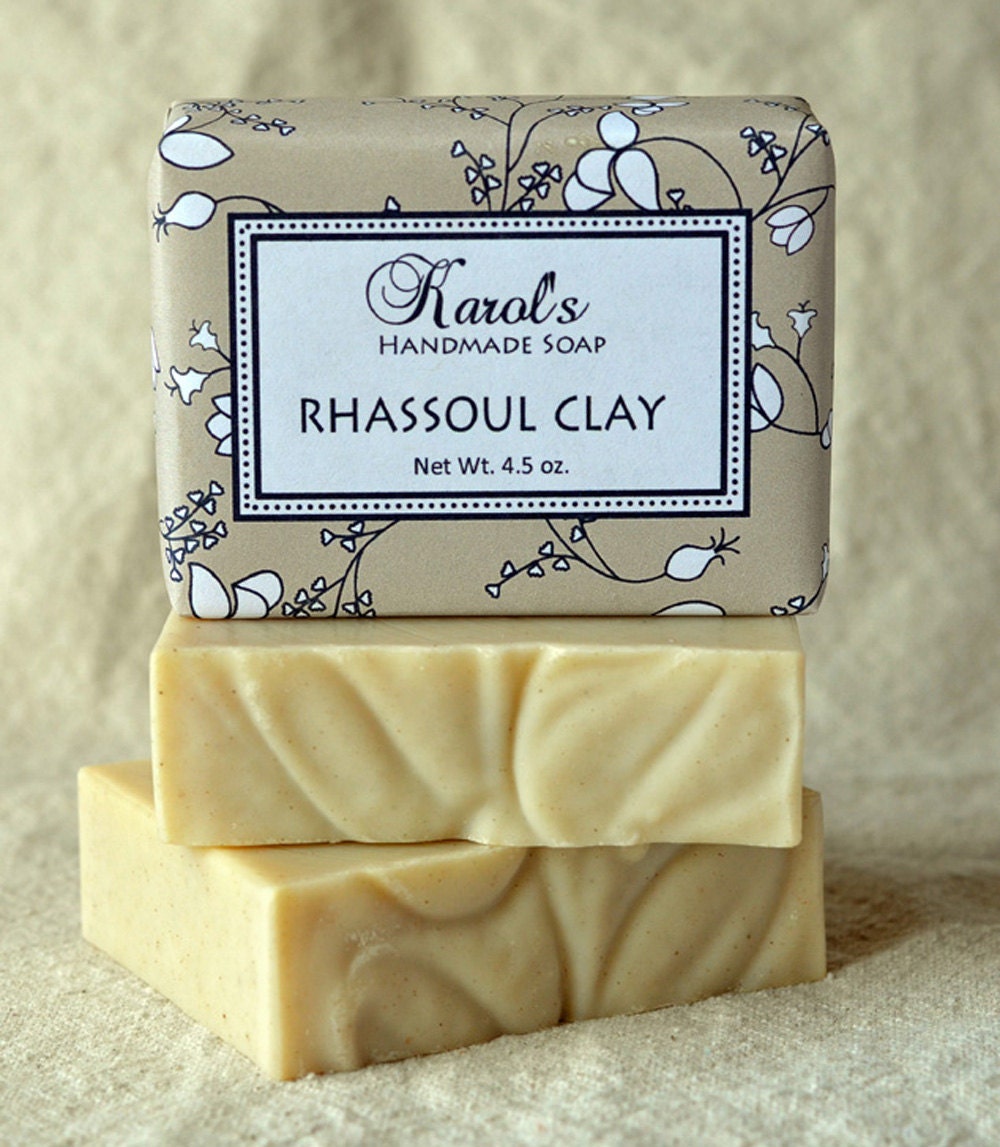 Rhassoul Clay Soap All Natural Soap Handmade Soap