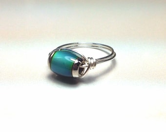 Mood Ring - Wire Wrapped Unique - Made to Order