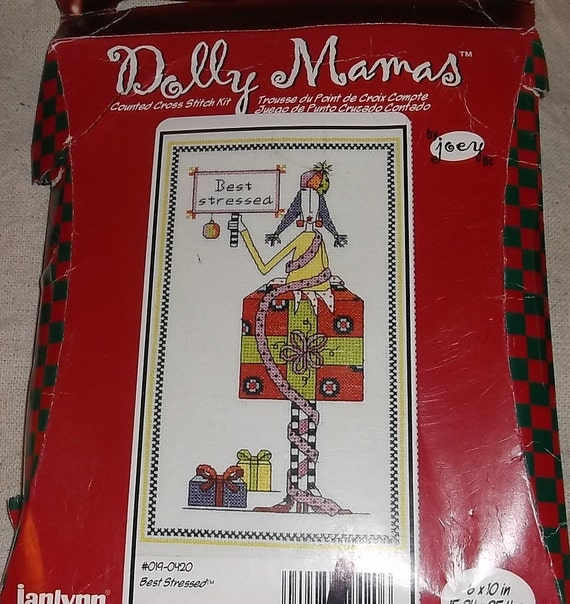 Dolly Mamas Holiday Complete Cross Stitch Kits in your choice