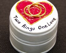 Popular items for unique ring bearer on Etsy