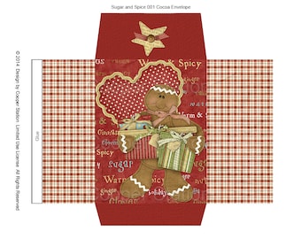 Printable Hot Chocolate Wrapper Cocoa Hand by CooperStation