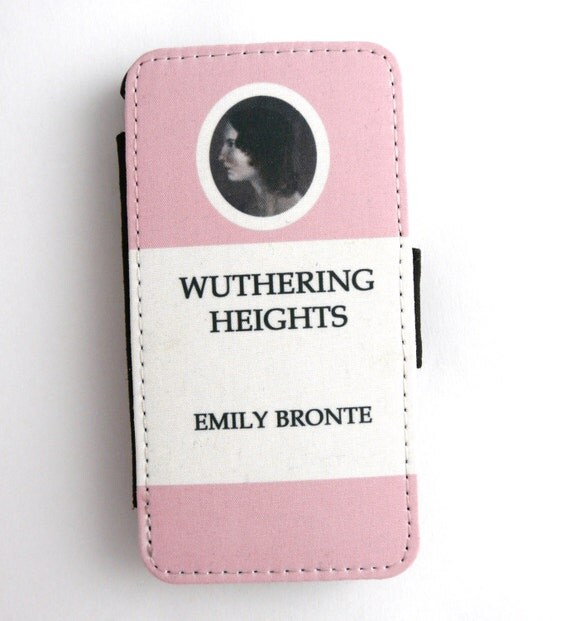 Wuthering Heights Book Cover iPhone Case Emily Bronte by missbohemia