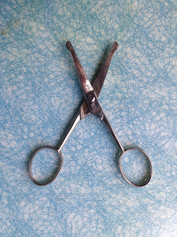 Small vintage scissors solingen germany sewing by aVintageParcel