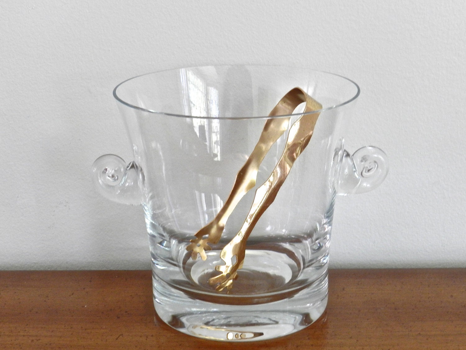 Tiffany & Co Crystal Ice Bucket Tiffany and Company Barware