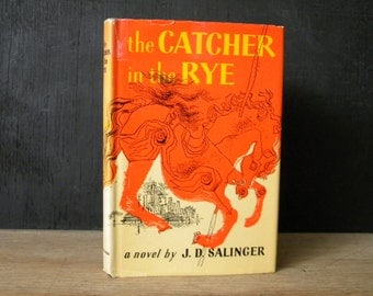 The Catcher in the Rye. J.D. Salinger. rare vintage hardcover with ...