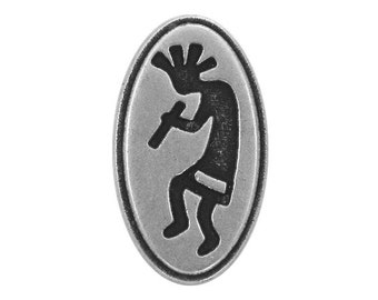 3 Kokopelli 1 inch ( 25 mm ) Metal Buttons